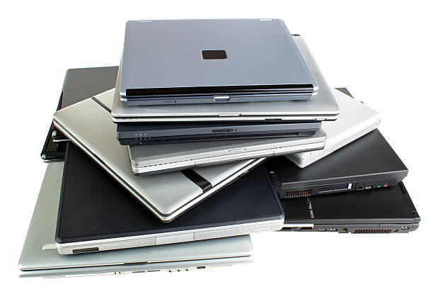 Laptops bought for reuse and recycling