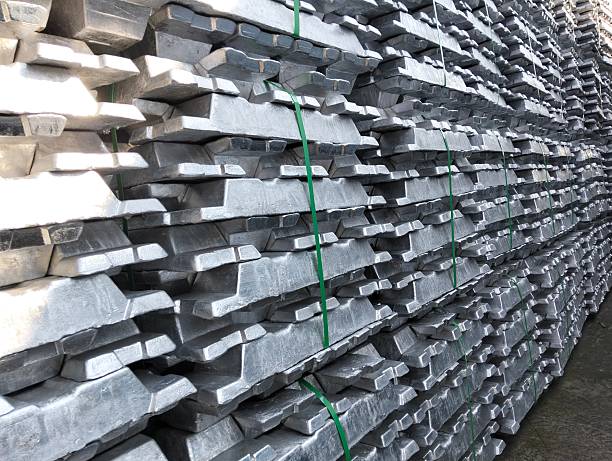 Stacked metal ingots showing the recorded end destination